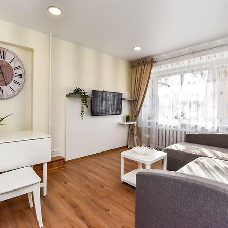 Baltieji Senamiescio Apartamentai Prie Aqua Parko Druskininkai Esterno foto