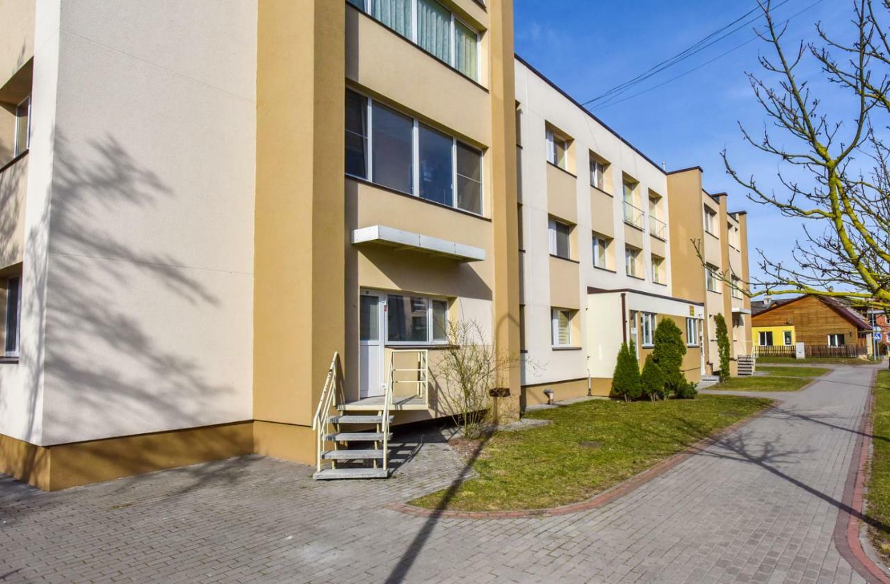 Baltieji Senamiescio Apartamentai Prie Aqua Parko Druskininkai Esterno foto